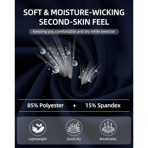 Women Long Sleeve Compression Shirt Breathable Quick-Dry Fitness Top - Picture 8 of 9